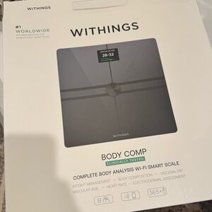 Withings Body Comp Wi-Fi Smart Scale - Black